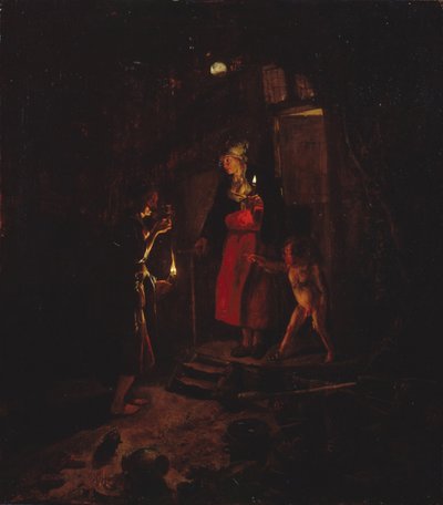 Ceres at the Cottage by Godfried Schalcken